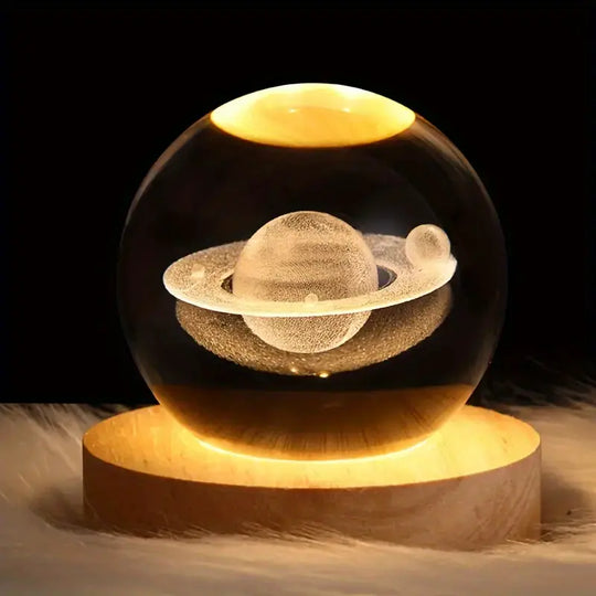 3D Crystal Ball Light Lamp